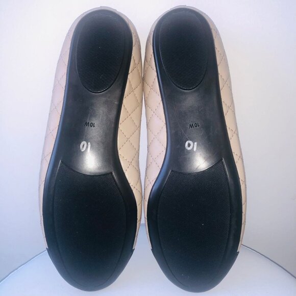 Like New - Vaneli Flats Serene Pudding Nappa Size 10 - Picture 13 of 16